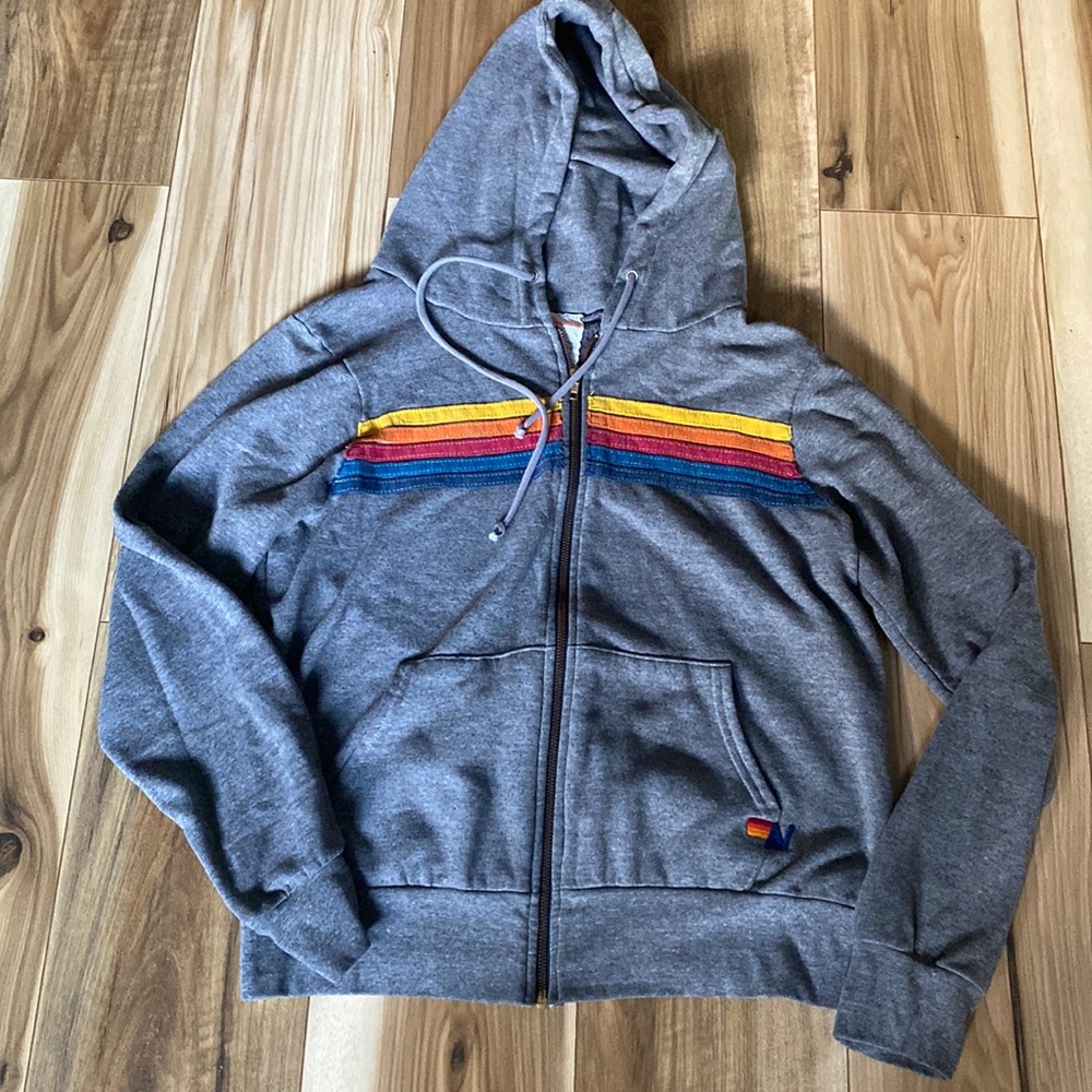 Aviator Nation Zip Up Hoodie